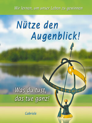 cover image of Nütze den Augenblick